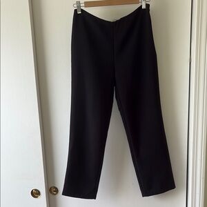 The Row Black Ankle Pants